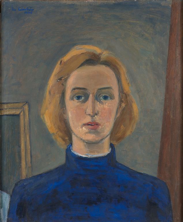 Eva Cederström, oil on canvas, signed and dated 1946.