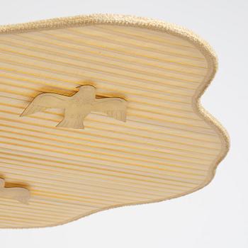 Hans Bergström, plafond, "Molnet", ateljé Lyktan, Åhus, 1940-50-tal.
