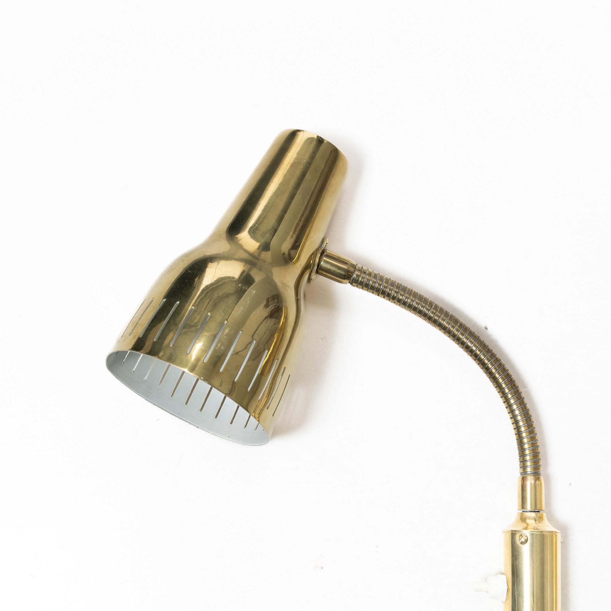 Vägglampor, ett par, Falkenbergs Belysning, 1900-talets andra hälft.