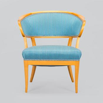 Carl Malmsten, an "Erik Gustaf" armchair, later part of the 20th century.