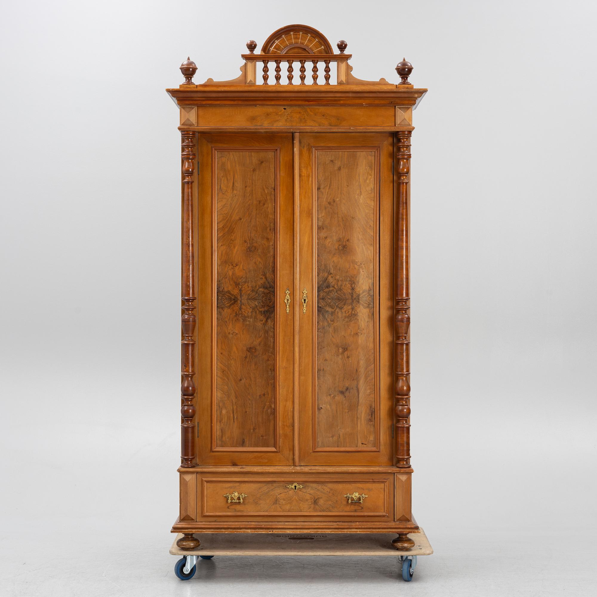 Skåp, nyrenässans, sent 1800-tal.