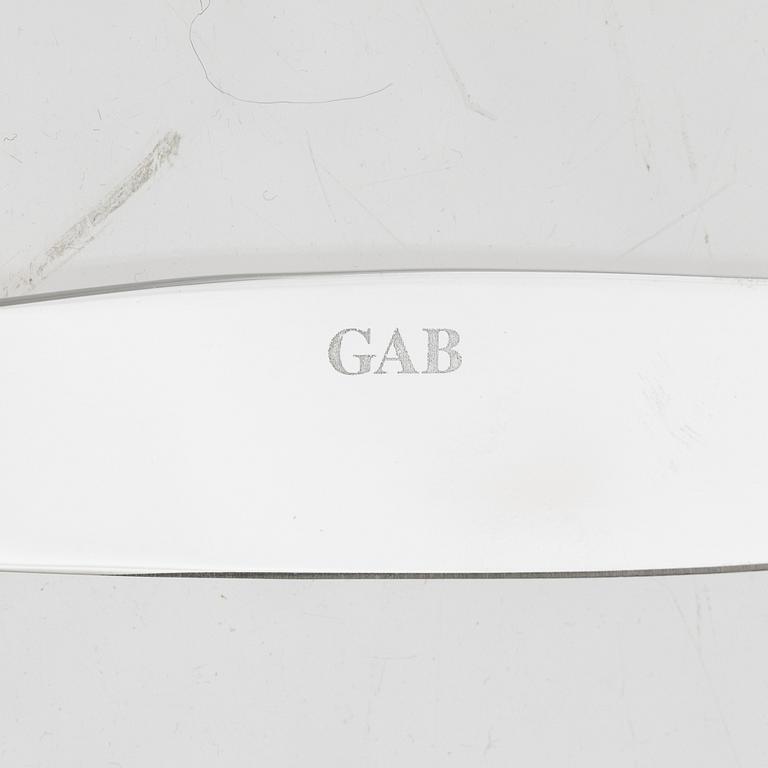 A Swedish silver cutlery set, model "Svensk", GAB, Eskilstuna, some 2002 (64 pieces).