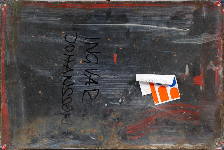 REKLAMSKYLT, emalj, 1900-tal.