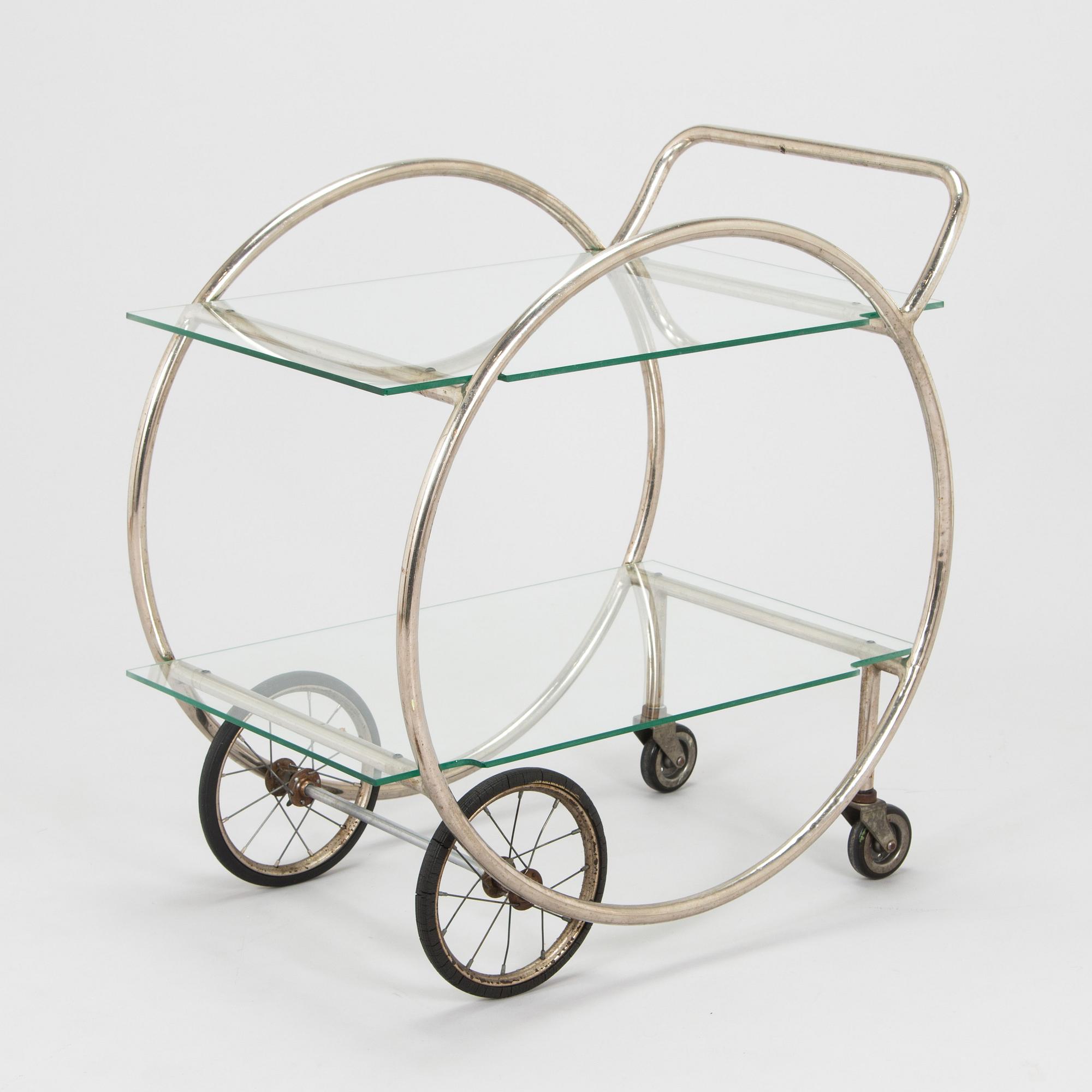 Serveringsvagn, modell VA 452, Heteka 1930-tal.