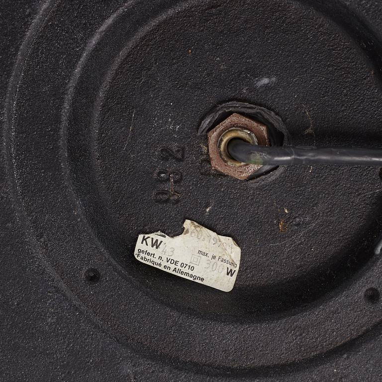 Golvlampa, Baulmann Leuchten, Tyskland sent 1900-tal.
