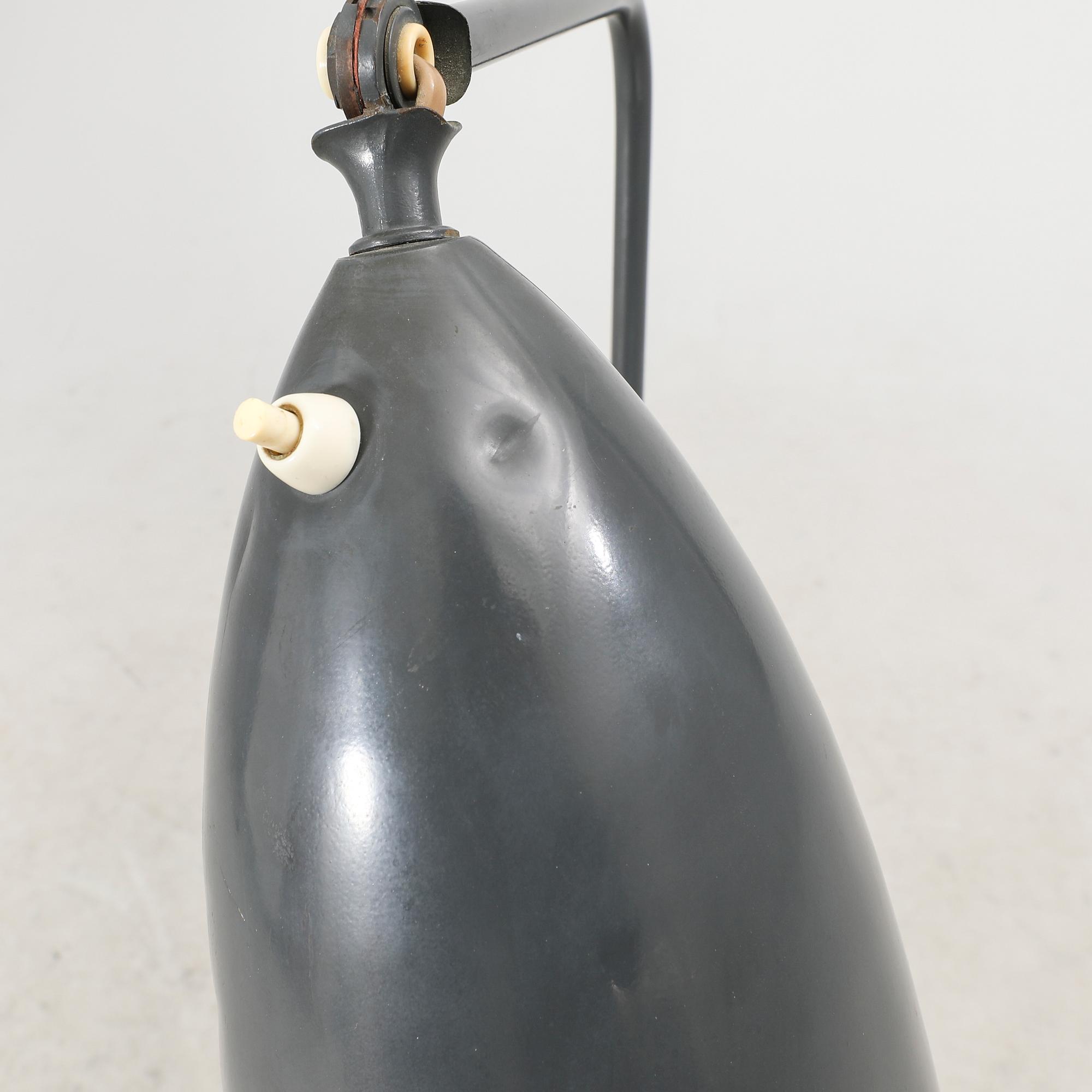 Greta Magnusson Grossman, sa "G-33" "Grasshopper" floor lamp from Bergboms mid 1900s.