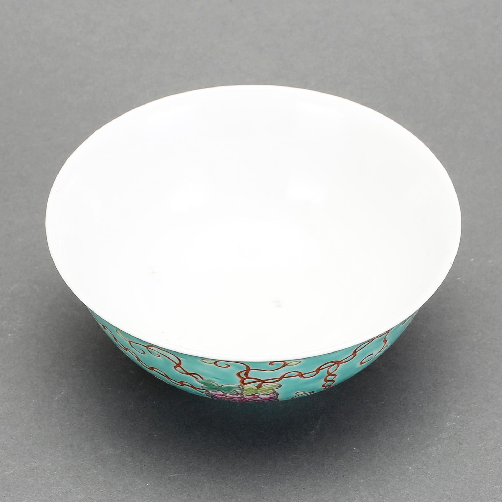 SKÅL, porslin, Kina, 1900-tal.