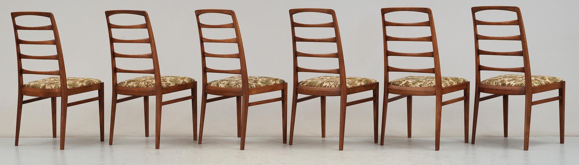 STOLAR, 6 st, Bertil Fridhagen, Bodafors, 1950/60-tal.