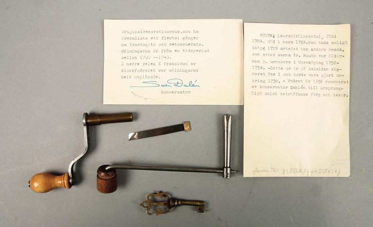 GOLVUR, Laurentz Ruuth, Norrköping, 1700-tal.