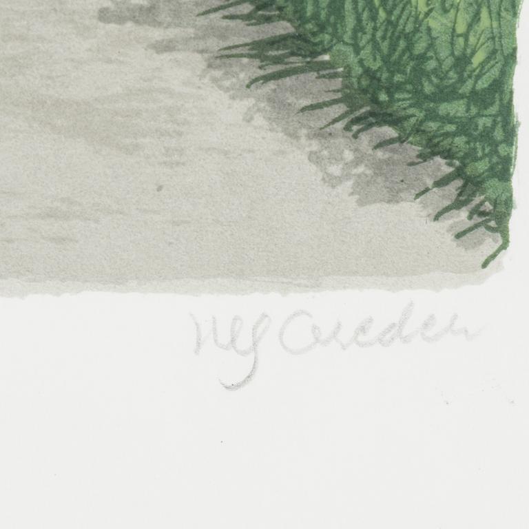 ULF GREDER, litografi. signerad och numrerad 304 / 360.