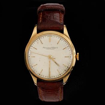 ARMBANDSUR, International Watch Company IWC, 18k guld, omkring 1900-talets mitt.