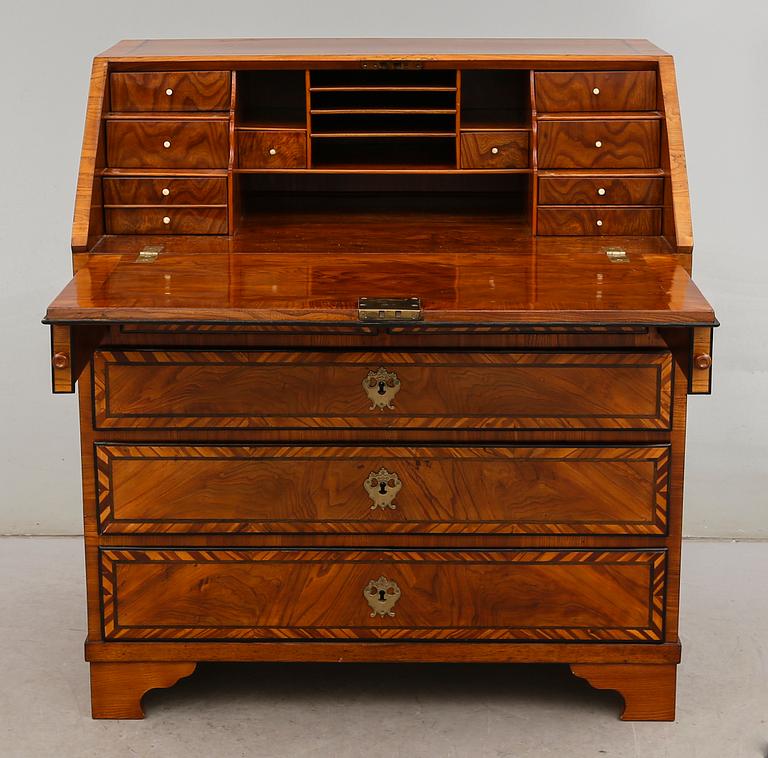 SKRIVSEKRETÄR, 1700-/1800-tal.