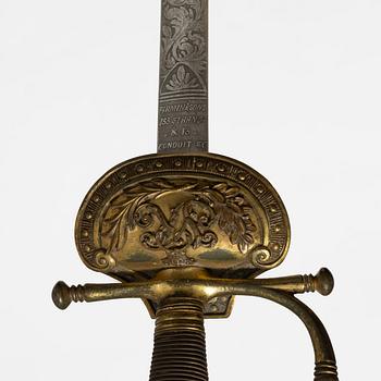 A British dress-sword, second half of the 19th century.