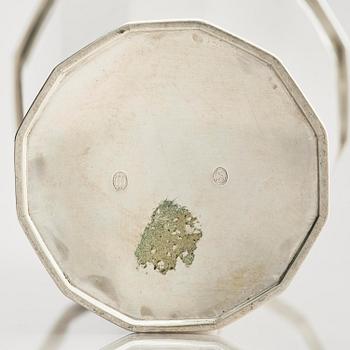Johannes Siggaard, a silver cocktail shaker, Copenhagen, Denmark 1936.