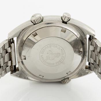 Omega, Chronostop, Seamaster, chronograph, wristwatch, 41 mm.