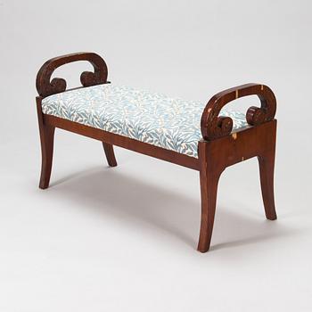 A bench from the first half of the 19th-century.