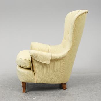 CARL MALMSTEN, fåtölj, "Solo", 1900-talets andra hälft.