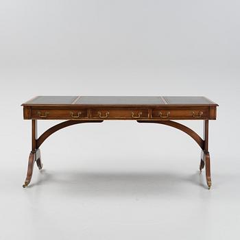 A Regency style library table, England, mid/second half of the 20th century.