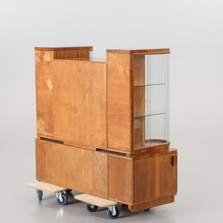 A cocktail cabinet, late 20th century,