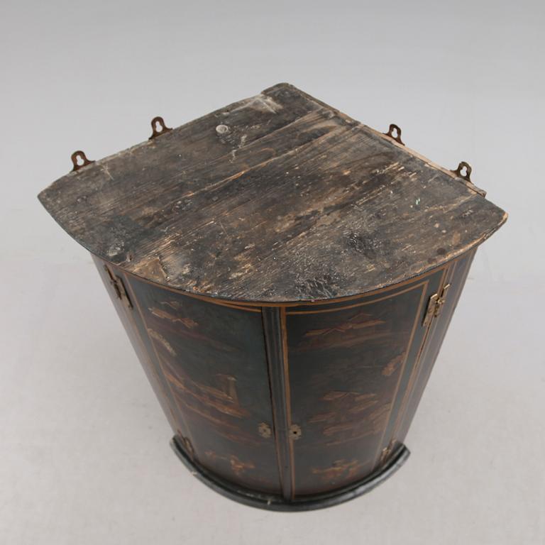 HÖRNSKÅP, England, 1800-tal.