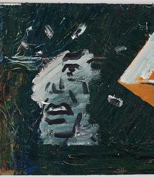 Jarl Ingvarsson, oil on masonite, signed.