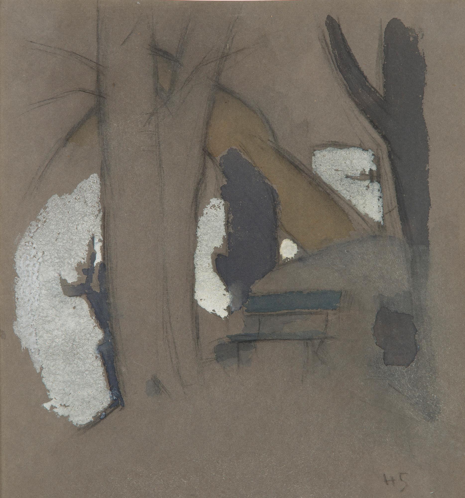 Helene Schjerfbeck, "The Shadow on the Wall".