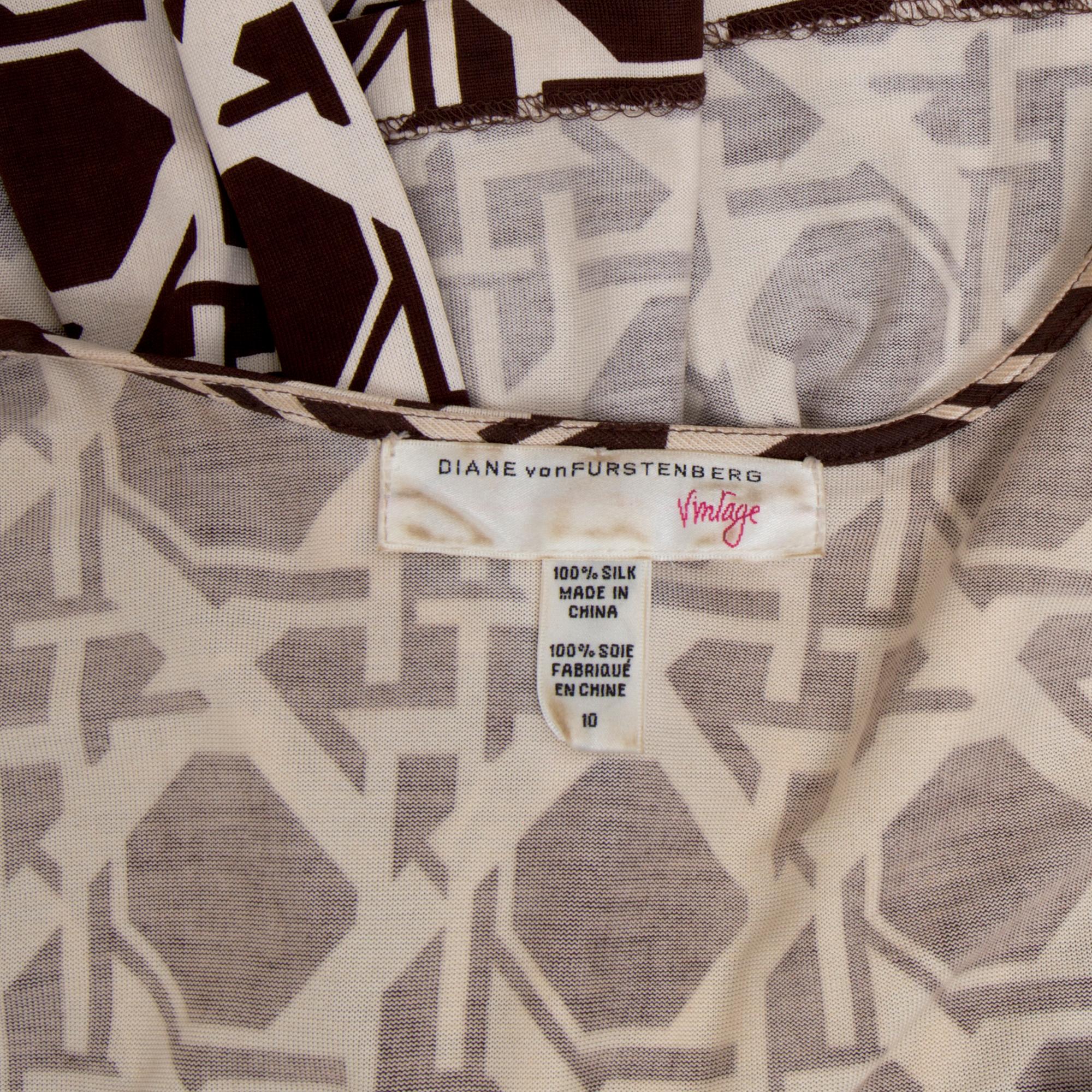 KLÄNNING, Diane von Furstenberg, storlek 10.