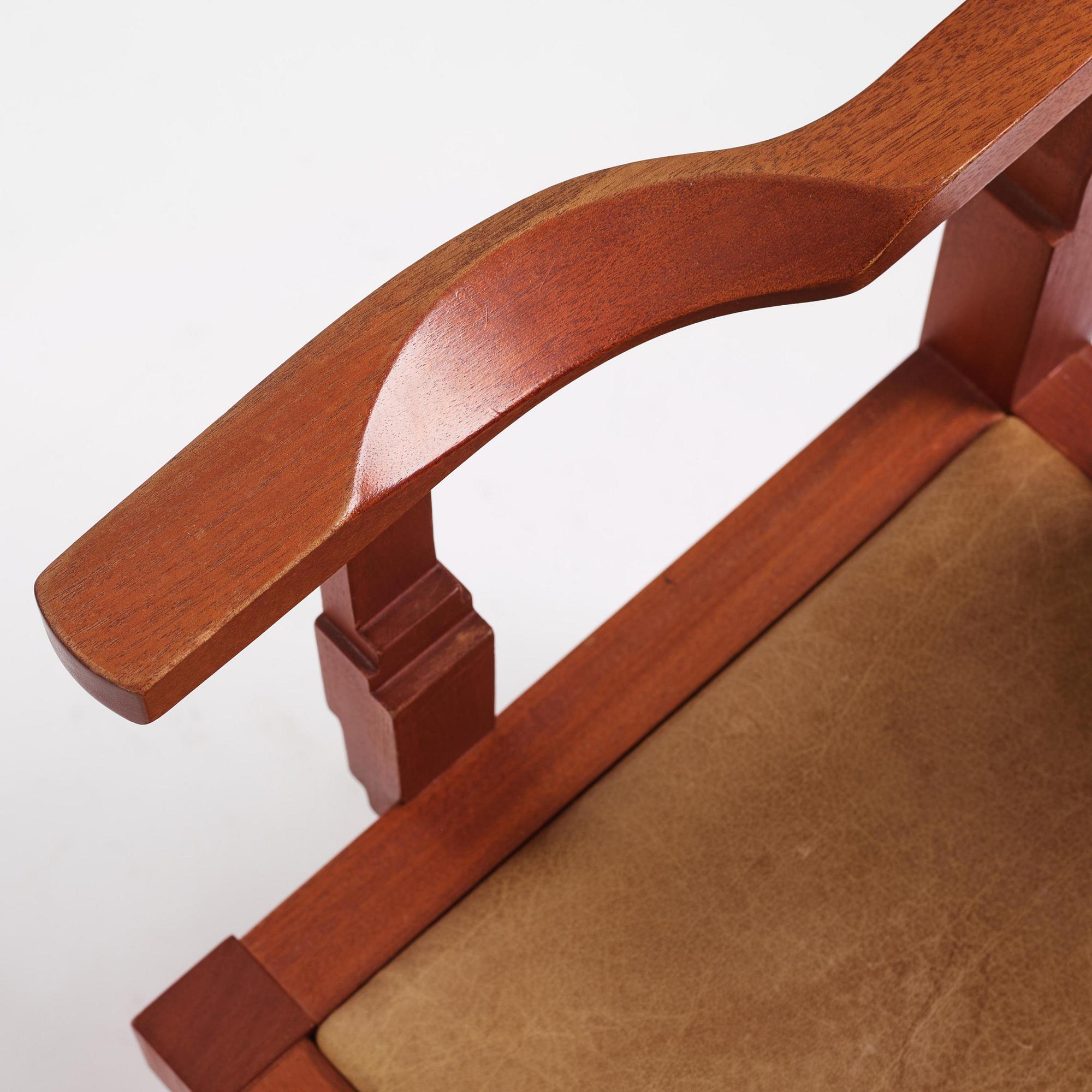 John Kandell, a set of six "Solitär" chairs, Källemo, Värnamo, post 1985.