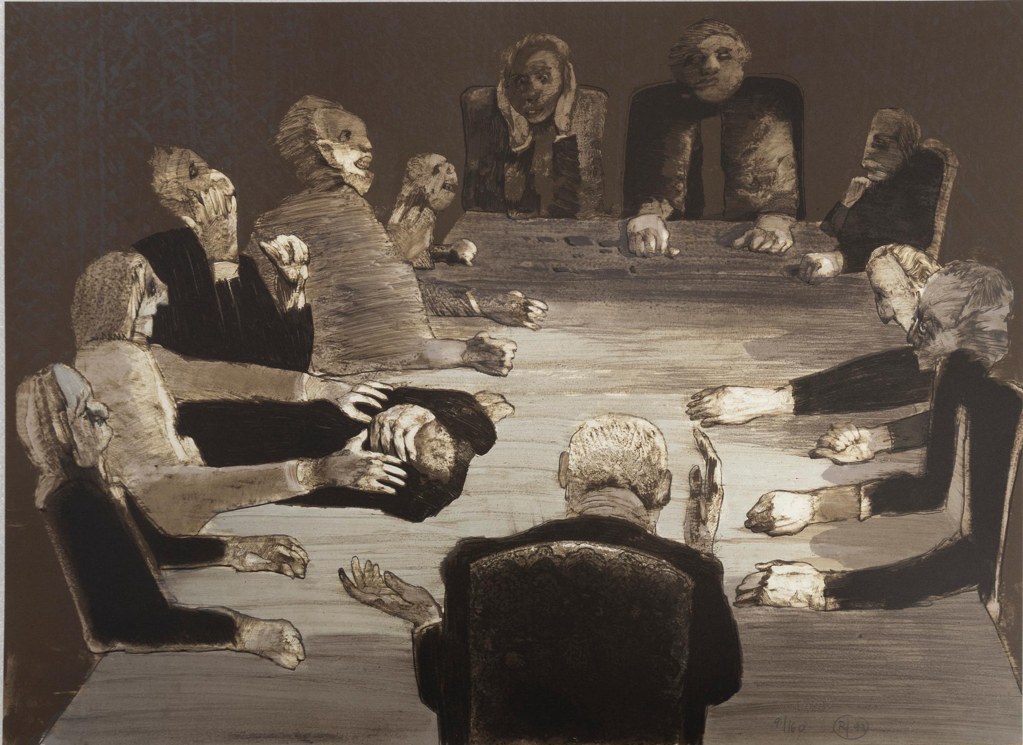 Roj Friberg, "Bordssamtal".