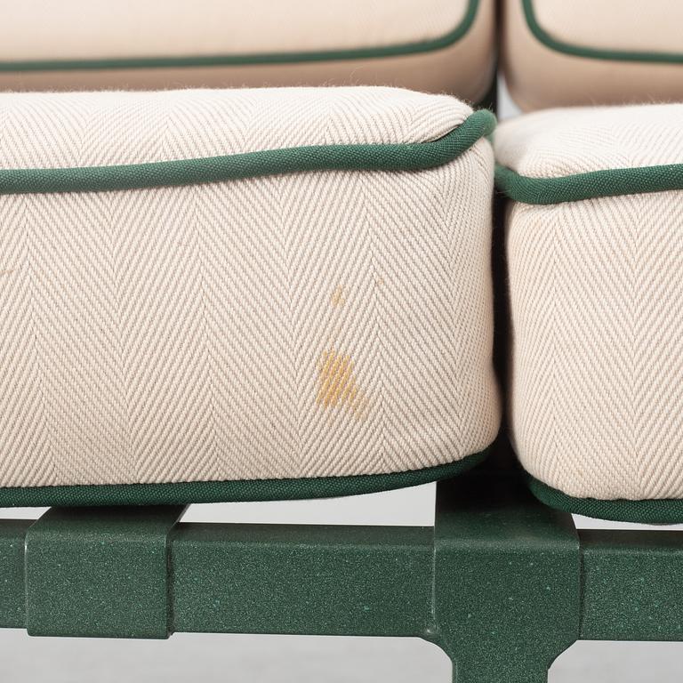 Garden sofa, model "1950", Kettal, Italy.