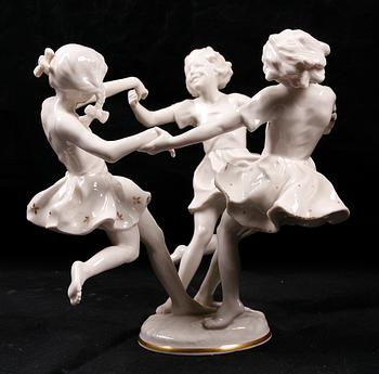 FIGURIN, porslin, Hutchenreuther. 1900-talets andra hälft.