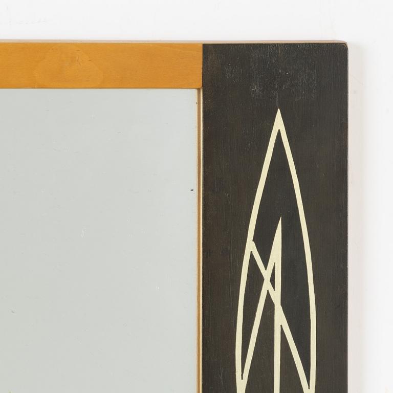 A 'Pacific' mirror, Atelier Wards, 1950s.