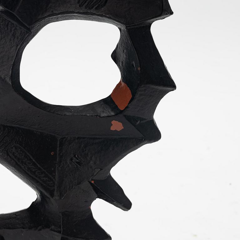 Olle Hermansson, an andiron, 1960s.