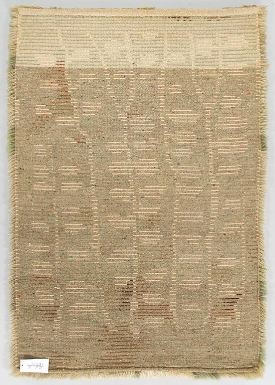 Viola Gråsten, A rya rug, model for Friends of Finnish Handicraft. Circa 140 x 95 cm.