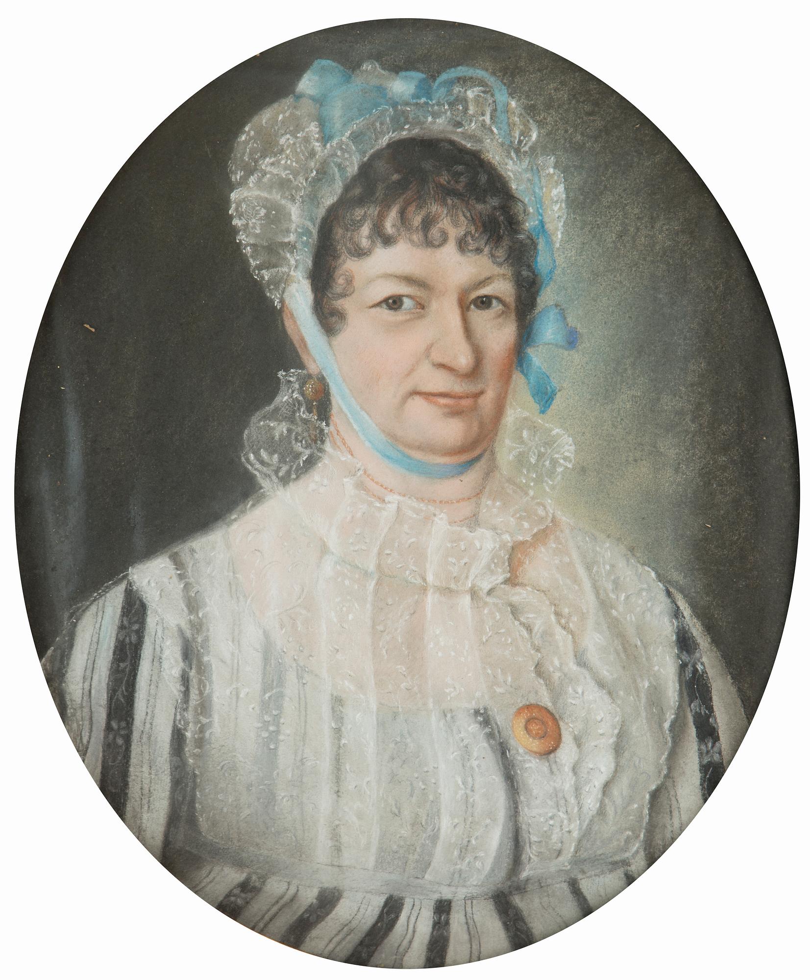 OKÄND KONSTNÄR, omkring 1800. Pastell.