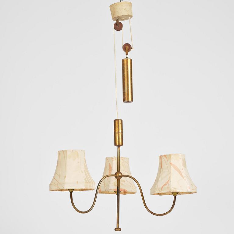 Josef Frank, taklampa, modell G 2444, Firma Svenskt Tenn, 1940-tal.