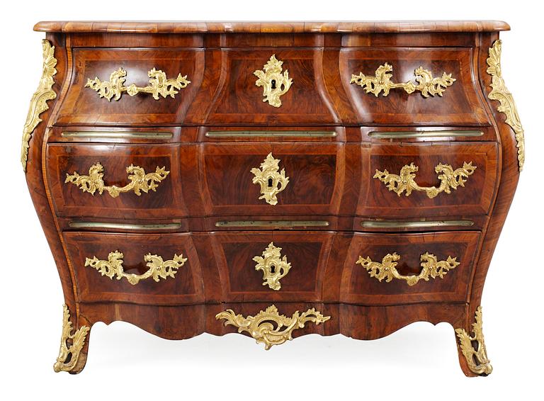 A Swedish Rococo 18th century commode.