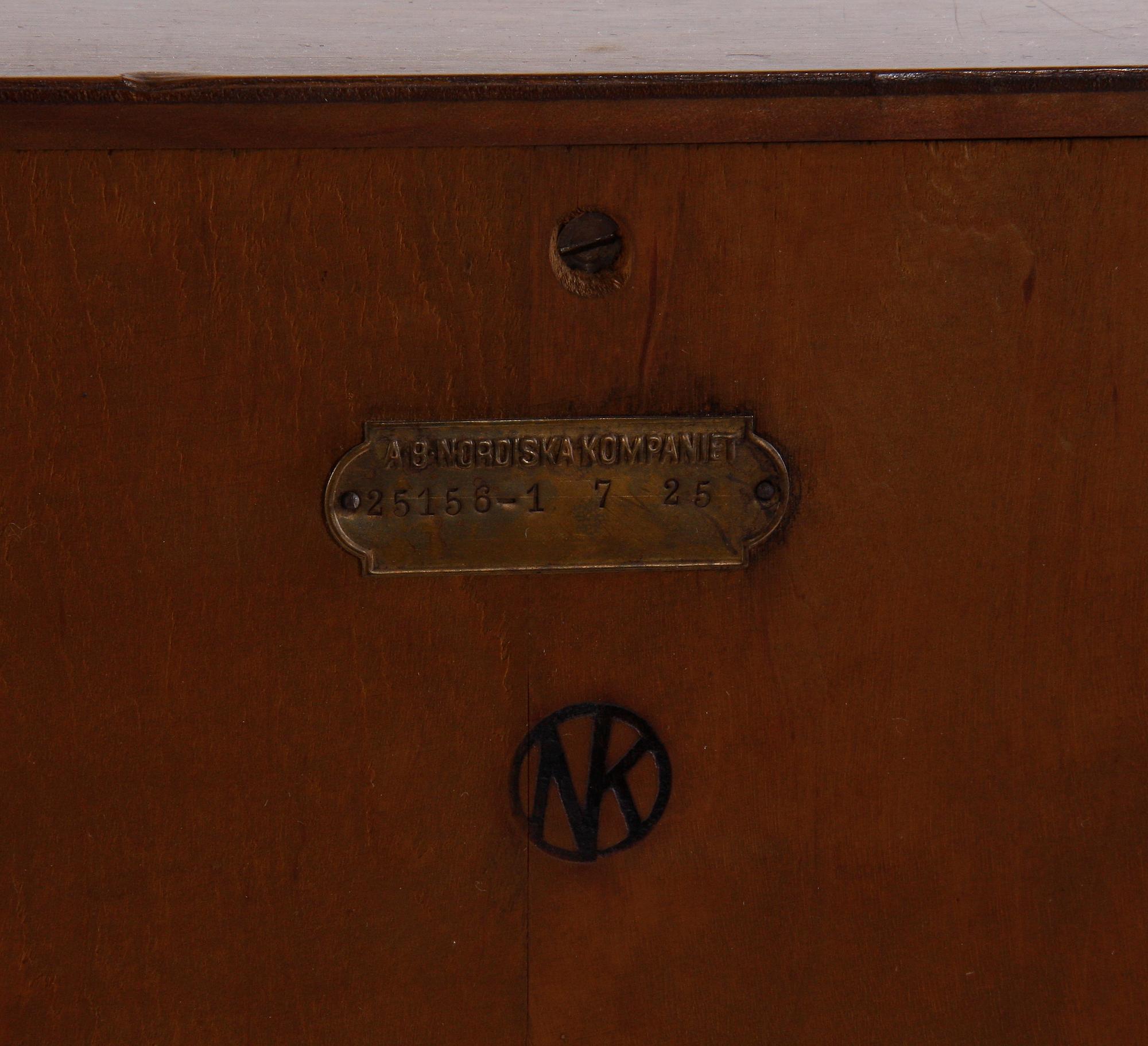 SNEDKLAFFSEKRETÄR. Carl Malmsten. Nordiska Kompaniet. 1918.