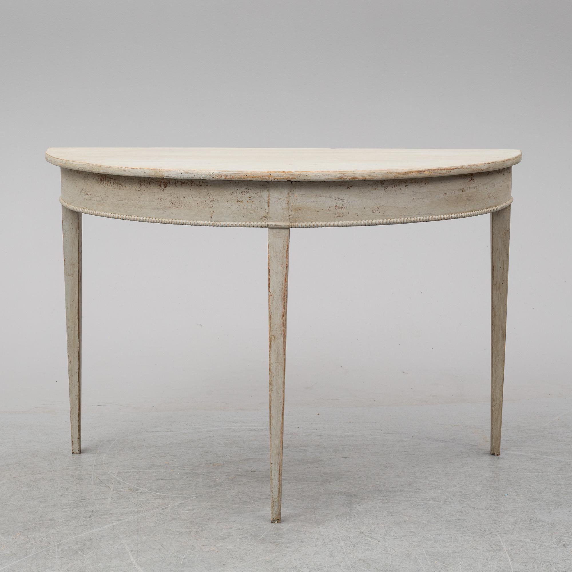 A mid 19th Century wall table.