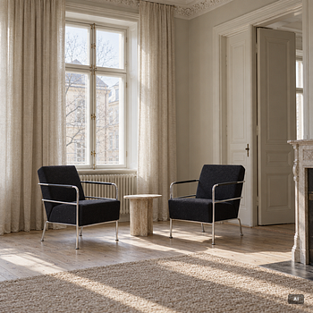Gunilla Allard, Armchairs, a pair, "Cinema", Lammhults.