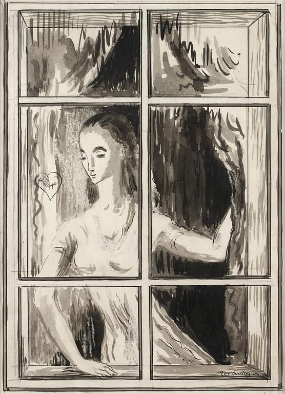 Per Krohg, The girl in the window.