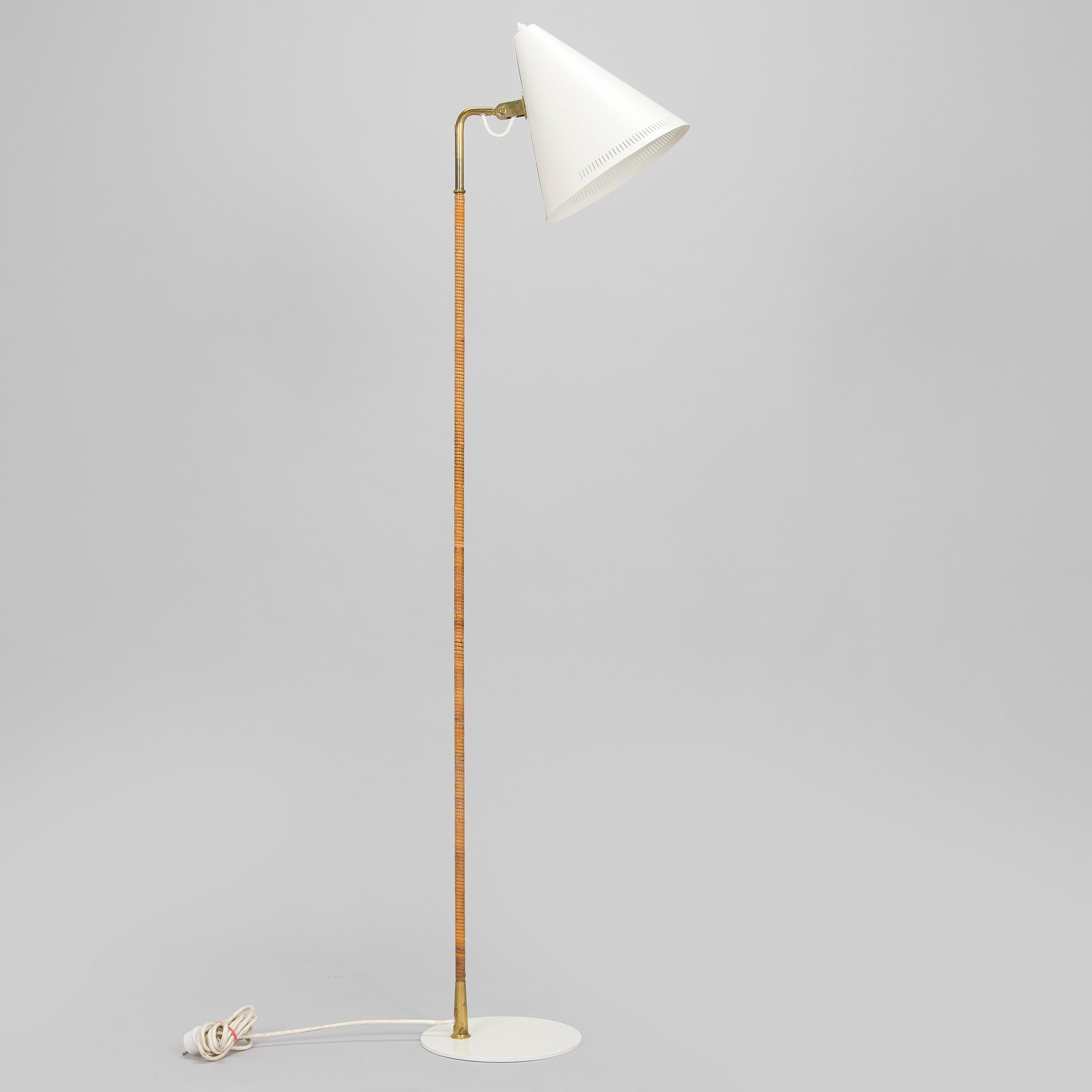 Paavo Tynell, a mid-20th century K10-10 floor lamp for Taito.