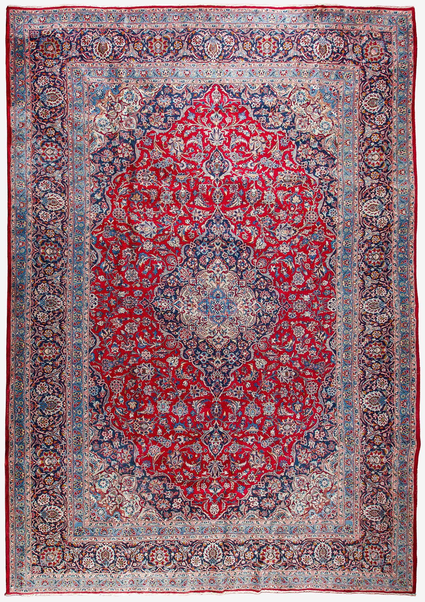 Matto, Keshan, noin 442 x 314 cm.