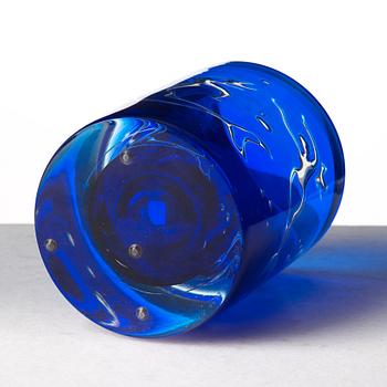 Olle Alberius, an Ariel glass vase, Orrefors.