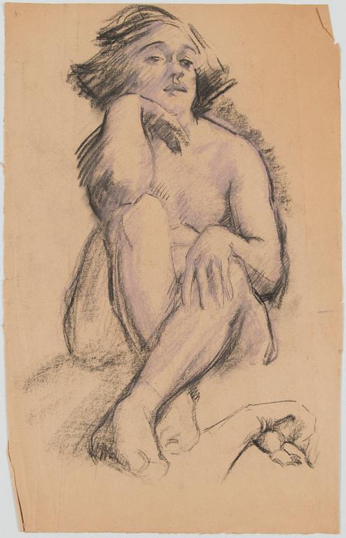 Santeri Salokivi, Nude Studies of Women, 5 pcs.