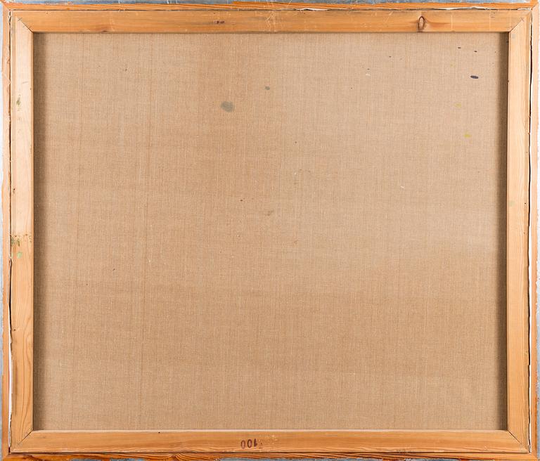 JAAKKO MANNINEN, öljy kankaalle, signeerattu ja päivätty -77.