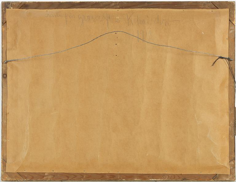 Anshelm Schultzberg, "Motiv från Graversfors, Kolmården".