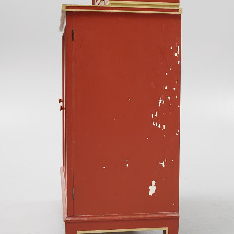 Axel Larsson, vitrinskåp, 1930-40-tal.