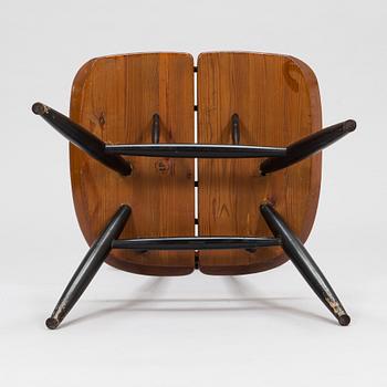 Ilmari Tapiovaara, nojatuoli, "Pirkka Lounge chair", Laukaan Puu, 1960-luku.