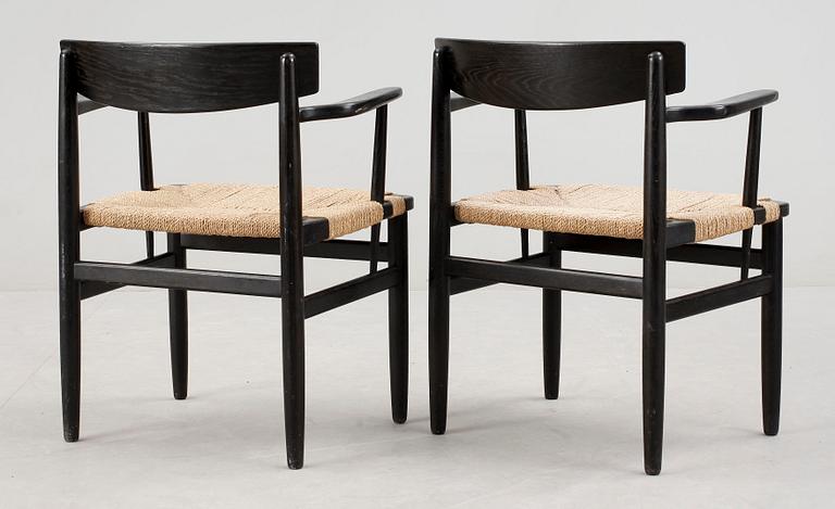 KARMSTOLAR, ett par, "Öresund", Börge Mogensen, Karl Andersson & Söner.